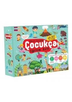 çocukça okul öncesi eğitim seti 48+ çamlıca çocuk