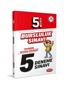 Data 5.Sınıf Bursluluk Sınavı 5 Çözümlü Deneme