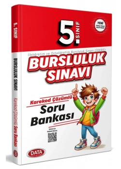 Data 5.sınıf Bursluluk Soru Bankası Karekod Çözümlü