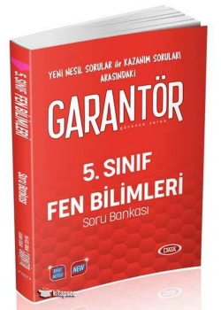 Data 5.Sınıf Fen Bilimleri Garantör Soru Bankası