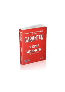 Data 5.Sınıf Matematik Garantör Soru Bankası