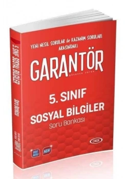 Data 5.Sınıf Sosyal Bilgiler Garantör Soru Bankası
