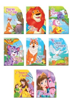 DEV ŞEKİLLİ MASALLAR 8 Lİ SET YUMURCAK