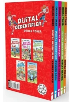 DİJİTAL DEDEKTİFLER 5 KİTAP SET ORHAN TOKER ACAYİP KİTAP
