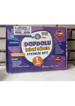 Dopdolu 1.Sınıf 2. Dönem Etkinlik Seti Mavi Boncuk