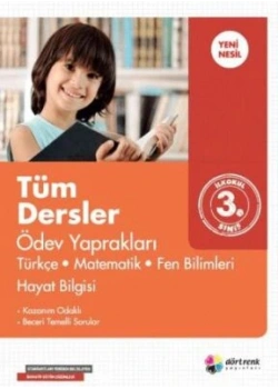 DÖRTRENK 3.SINIF KONU KONU ÖDEV YAPRAKLARI