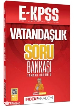 E-Kpss Vatandaşlık Çözümlü Soru Bankası İndeks akademi