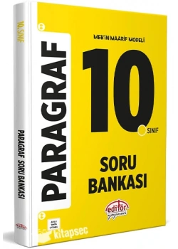 EDİTÖR 10.SINIF PARAGRAF SORU BANKASI