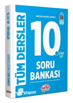 EDİTÖR 10.SINIF TÜM DERSLER SORU BANKASI VIP