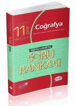 EDİTÖR 11.SINIF COĞRAFYA SORU BANKASI