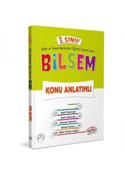 Editör 3.Sınıf Bilsem Konu Anlatım