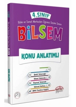 Editör 4.Sınıf Bilsem Konu Anlatım