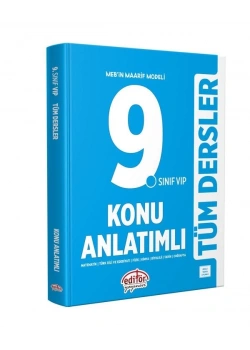 Editör 9.Sınıf vip Tüm Dersler Konu Anlatımı