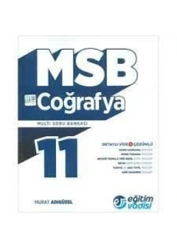 Eğitim Vadisi 11.Sınıf Coğrafya Multi Soru Bankası