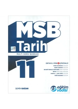 Eğitim Vadisi 11.Sınıf Tarih Multi Soru Bankası