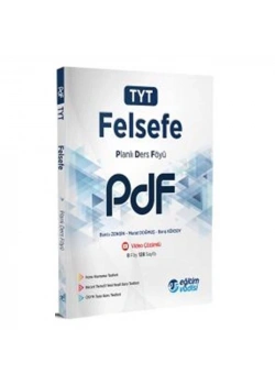 Eğitim Vadisi Tyt Felsefe Planlı Ders Föyü