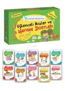 Eğlenceli İkizler Ve Hayvan Dostları 10 Kitap Set Nesil Çocuk