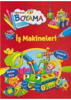 Eğlendiren Boyama Iş Makineleri Parıltı