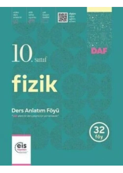 EİS 10.SINIF FİZİK DERS ANLATIM FÖYÜ 32 FÖY