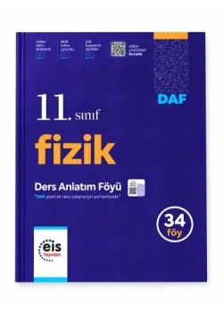 EİS 11.SINIF FİZİK DERS ANLATIM FÖYÜ