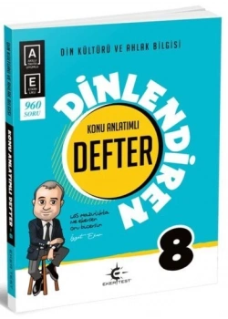 Ekertest 8.Sınıf Dinlendiren Defter Konu Anlatımlı