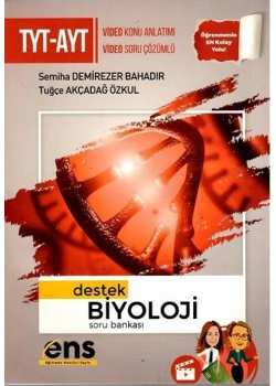 Ens Tyt Ayt Destek Biyoloji Soru Bankası