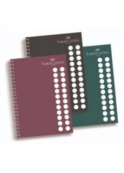 Faber Castell Defter Pp Kapak 100 Yaprak (1 adet) Koyu Renkler 114000