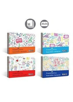 FABER CASTELL RESİM DEFTERİ PP KAPAK 2023 25X35 5075000481