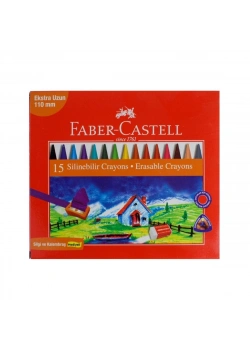Faber Silinebilir Mum Boya 15 Renk 5281122715