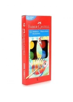 Faber Suluboya 12 Renk Küçük Boy 5292125011
