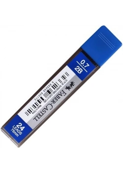Faber Super Fine Min 0,7Mm 2B 75Mm (24Min-Tüp)