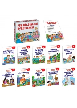 Fen Bilginleri Öykü Serisi 10 Kitap+Değerlendirme Kitapçığı Çalışkanarı