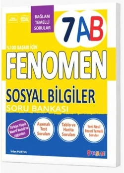 Fenomen 7.Sınıf Sosyal Bilgiler Soru Bankası 7AB