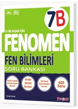 Fenomen 7.Sınıf Fen Bilimleri Soru Bankası