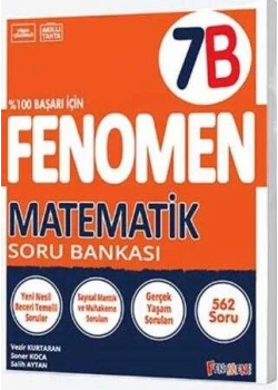 Fenomen 7.Sınıf Matematik Fenomen Soru Bankası-B
