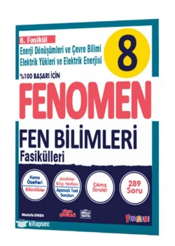 FENOMEN 8.SINIF FEN BİLİMLERİ FASİKÜLLERİ 6.FASİKÜL