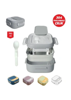 FixPoint Çelik Beslenme Kabı 750ml P-1407 (48)