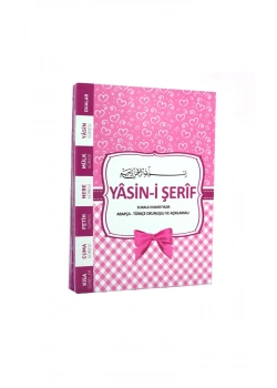 Furkan 17513 Çanta Boy 80 Sahife 3 lü Yasin Cüzü Pembe