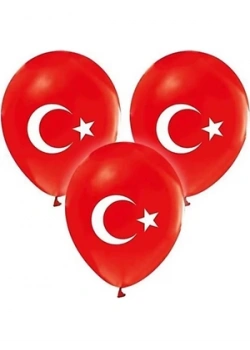 Gemar Balon Ay Yıldız Bayrak