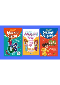Gizemli Gizem 2 Kitap Nehir A.Gökduman- Mucit Torunu Olmak Nur Dombaycı Seti 3 Kitap Damla