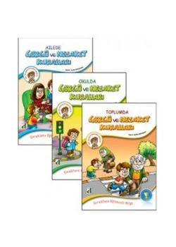 Görgü Ve Nezaket Kuralları Seti 3 Kitap - Damla