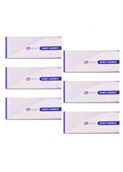 Gülpaş 11X16 Senet Karnesi Karton Kapaklı 50 Yaprak 148