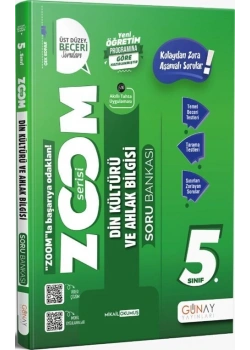 Günay 5.Sınıf Din Kültürü Ahlak Bilgisi Soru Bankası Zoom Serisi