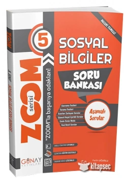 GÜNAY 5.SINIF SOSYAL BİLGİLER SORU BANKASI