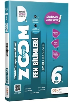 Günay 6.Sınıf Fen Bilimleri Soru Bankası Zoom Serisi