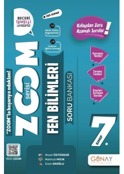 Günay 7.Sınıf Fen Bilimleri Soru Bankası Zoom Serisi