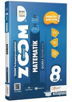 Günay 8.Sınıf Matematik Soru Bankası Zoom Serisi
