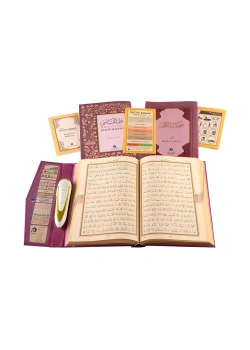 Hayrat Kalem Kuran Orta Boy Lila Karton Kutulu Kk0011