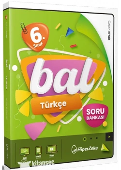 Hiperzeka 6.Sınıf Bal Türkçe Soru Bankası