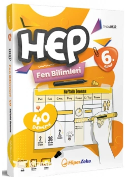 Hiperzeka 6.Sınıf Hep Fen Bilimleri 40 Deneme